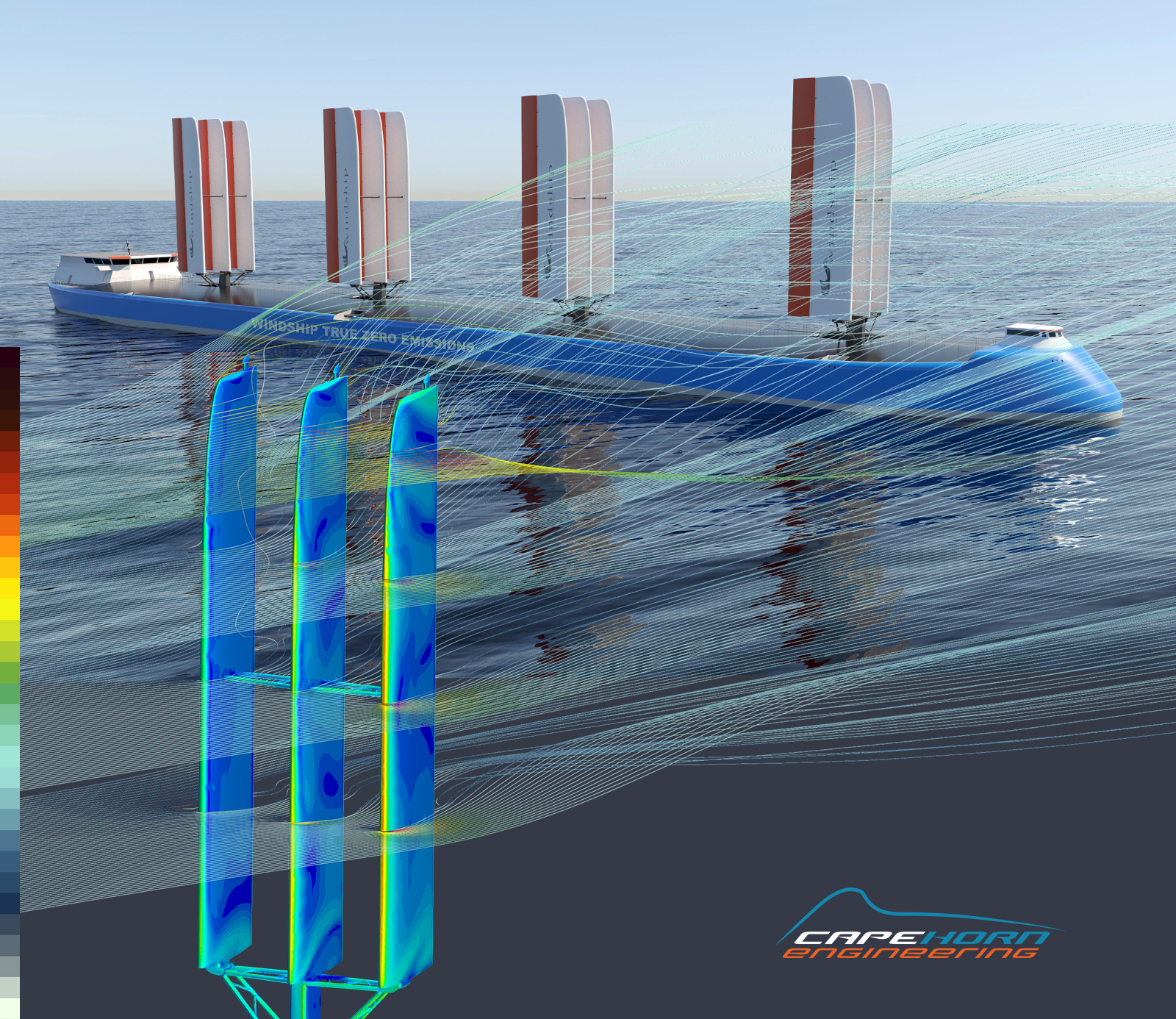 Leading expert knowledge and CFD analysis Windship Technology